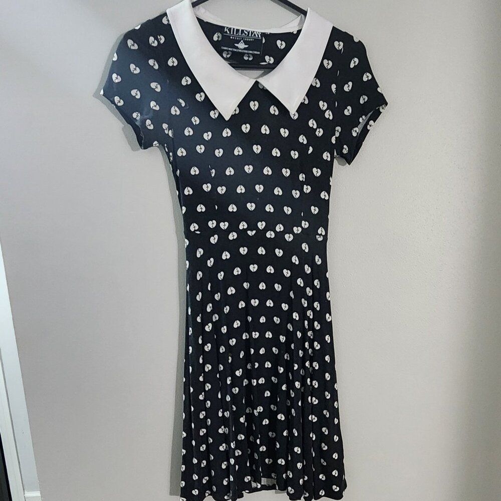 Killstar Broken Heart Dress - Picture 3 of 6